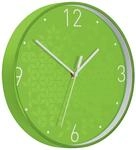 Leitz 90150054 Wanduhr WOW, Gr&uuml;n, 32.5 x 31.1 cm