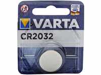 Varta CR2032 Lithium Knopfzelle, 1er Pack