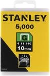 STANLEY Klammern Typ G (10 mm, aus Flachdraht, wiederverschlie&szlig;bare Verpackung,