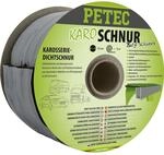 PETEC Karo-Schnur Butyl schwarz 10 mm x 10 m Rolle