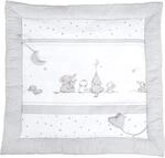roba Baby Krabbeldecke Sternenzauber - 100 x 100 cm - Gepolsterte Spieldecke mit