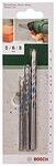 Bosch Accessories 2609255416 Hartmetall Beton-Spiralbohrer-Set 3 teilig 5 mm, 6 mm, 8