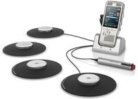 Philips DPM8900/02 Meeting-Recorder-Set, Digitales Diktierger&auml;t inkl. 4