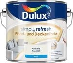 Dulux Simply Refresh Wand- und Deckenfarbe &ndash; Reinwei&szlig; RAL9010-2,5 Liter -