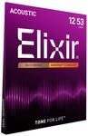Elixir&reg; Saiten 80/20 Bronze Akustik-Gitarrensaiten mit NANOWEB&reg; Beschichtung,...