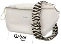 Gabor bags Silena Damen G&uuml;rteltasche Bauchtasche Klein Wei&szlig;
