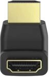 Hama 00205164 HDMI Adapter [1x HDMI-Buchse - 1x HDMI-Stecker] Schwarz