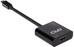 Club 3D CAC-2170 Mini Displayport 1.2 auf HDMI 2.0 UHD Aktiver Schwarz