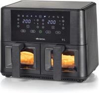 Ariete 4631 Doppel-Luftfritteuse 9 l, 2400 W, Gesamtkapazit&auml;t 9 l, 11 Programme,