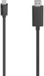 Hama Videokabel, USB-C Stecker auf HDMI-Stecker, Ultra-HD 4K, 1,5 m