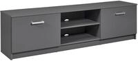 Inter Link - TV Kommode - TV M&ouml;bel - TV Konsole - 2 Klappt&uuml;ren - 2 F&auml;cher -...