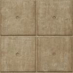 Rasch Tapete 499445 - Vliestapete in Braun-Gold mit Beton-Optik, Sichtbeton-Optik,