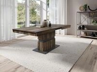byLIVING Esstisch Matthew, K&uuml;chentisch 140 cm ausziehbar auf 195 cm