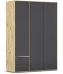 Rauch M&ouml;bel NABILA, Schrank, Grau metallic/Eiche Artisan, Breite 140 cm