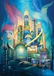 Ravensburger Puzzle Disney Castles: Arielle - 1000 Teile Puzzle
