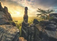 Ravensburger Puzzle Erleuchtung - Elbsandsteingebirge - 1000 Teile Puzzle | 1000