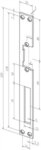 Eff-Eff -2136 Flachschlie&szlig;blech HZ, 25 x 250 x 3 mm, 02135-01, Edelstahl, Matt