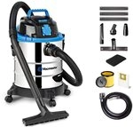 Vacmaster Nass-Trockensauger 1250W 20L, Staubsauger mit Blasfunktion | VQ1220SC