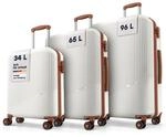 Travelite Koffer Set Bali Gr&ouml;&szlig;en L/M/S, 3-teilig, ABS Hartschale | Kofferset