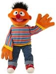 Living Puppets Sesamstra&szlig;e Handpuppe Ernie, 65 cm | Bekannter Charakter f&uuml;r...
