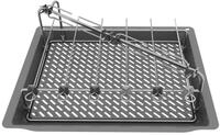 NEFF Z11CG10X1 Air Fry- & Grillblech, 38,9 x 50,6 cm, Made in Germany, f&uuml;r fettarmes