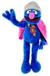 Living Puppets Sesamstrasse Handpuppe Supergrobi 65 cm | Bekannter Charakter...