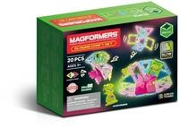 Magformers - Glowing Craft Set 279-25 Magnetische Bausteine 20 Teile