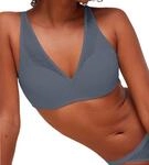 Triumph Damen Signature Sheer P EX Bra, Cloudy Blue, 80A