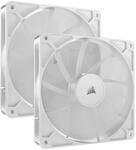 Confezione Da 2 Ventole Pwm Da 140 Mm - Corsair - Rs140 - Bianco