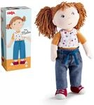 HABA Puppe Malou - 30 cm gro&szlig;e Stoffpuppe zum Spielen und Kuscheln - Weiche und