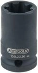 KS Tools 150.2236 1/2 Zoll Bremssattel-Spezialstecknuss, AS 22