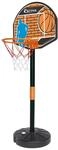 Simba 107407609 - Basketball Set mit St&auml;nder, Brett 40x31cm, Korb mit Netz 24cm,
