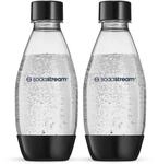 SodaStream 0,5L Kunststofflasche Doppelpack, Schwarz
