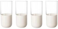Villeroy & Boch - Manufacture Rock blanc Longdrink-Glas Set 4 teilig Wei&szlig; |...