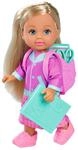 Simba Evi Love School Puppe &ndash; Ankleidepuppe mit Schulzubeh&ouml;r, Rucksack und