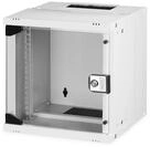 DIGITUS Netzwerkschrank &ndash; 10 Zoll 6HE &ndash; Unmontiert &ndash; SOHO PRO &ndash; Grau