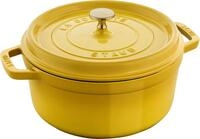 STAUB Cocotte, Gusseisen Br&auml;ter, Alle Herdarten inkl Induktion, Rund, 24 cm,...