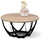 M2 Kollektion Mella 2 &ndash; Runder Couchtisch (&Oslash; 80 cm, H 40 cm) |...