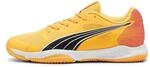 PUMA Unisex Adults Eliminate Turbo Indoor Court Shoe, Sun Stream-Sunset Glow-PUMA