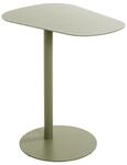 HAKU Beistelltisch Schilfgr&uuml;n Metall Couchtisch klein - Ma&szlig;e: B 53 x H 60 x T 38 cm