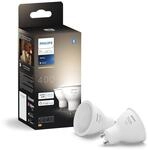 Philips Hue White GU10 LED Spot 1er Pack (400lm), dimmbare LED Lampe f&uuml;r das...