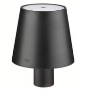 Cilio LED-Flaschenlampe LUCE, schwarz, Touch-Sensor, dimmbar, 13,5 cm | Die Lampe