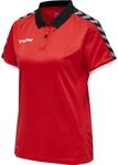 hummel Damen Polo Hmlauthentic Woman Functional Polo, True Red, S, 205384-3062-S