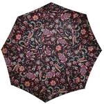 reisenthel Umbrella Pocket duomatic Paisley Black Kompakter Taschenschirm aus