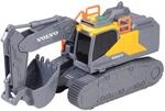 Dickie Toys - Volvo Tracked Excavator &ndash; 23 cm gro&szlig;er Kettenbagger, Bagger mit