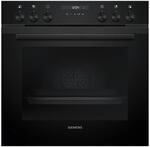 Siemens iQ500 Einbauherd 60 x 60 cm Deep black inox cookControl10 HE217GBB4 |...