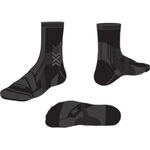 X-Socks Hike Expert Silver Crew Wandersocke Schwarz Mann Gr&ouml;sse 39-41