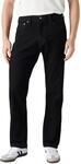Levi's Herren 505 Regular Fit StraightJeans , Schwarz, 38W / 32L