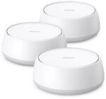 TP-Link Deco BE25 WiFi 7 Mesh WLAN(3 Pack), BE3600 Dual-Band, 2 x 2.5 Gbit/s Port