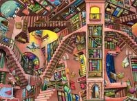 Ravensburger Puzzle Verr&uuml;ckte Bibliothek - 500 Teile Puzzle f&uuml;r Erwachsene |...